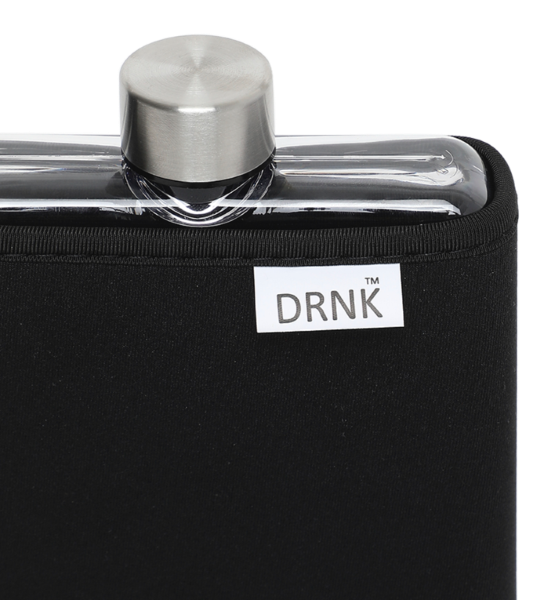 Tritan slim water bottle with Black sleeve (500 ml)