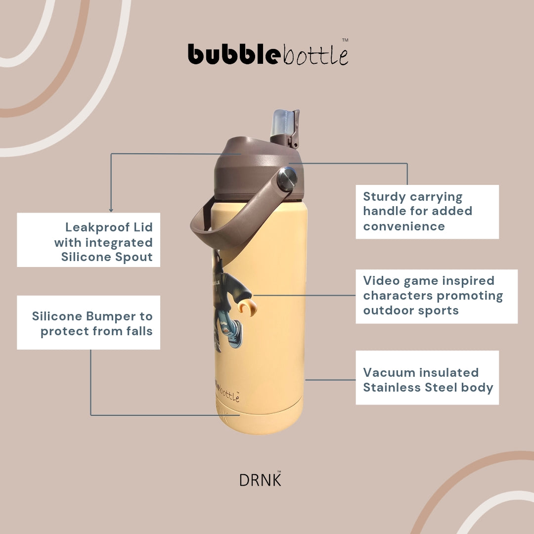 Bubblebottle Sigma - Insulated Steel kids water bottle (550 ml)
