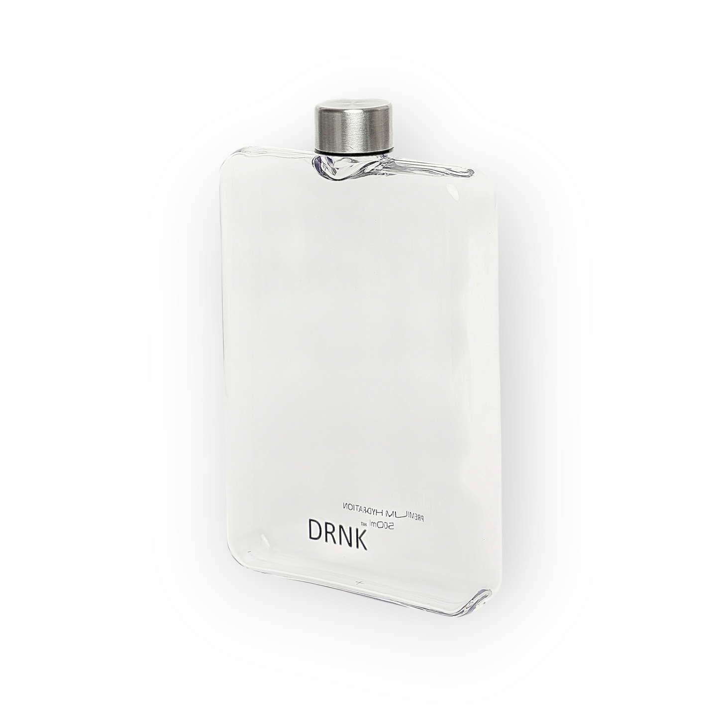 Tritan slim water bottle with Pink sleeve (500 ml)