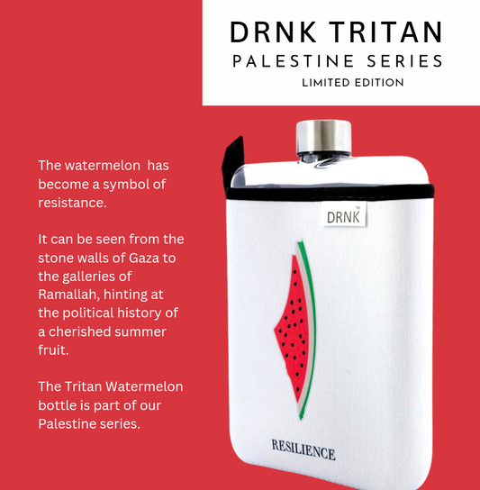 Palestine Series - Limited Edition Tritan slim water bottle - Watermelon (500ml)