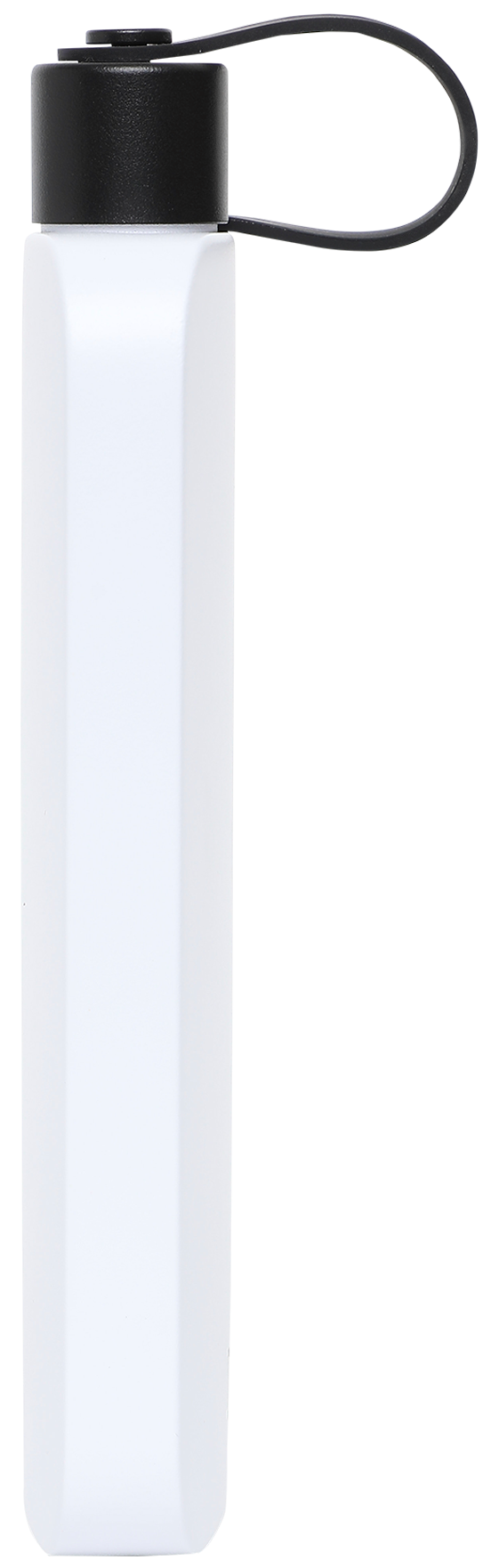 DRNK Steel flat water bottle, Arctic White