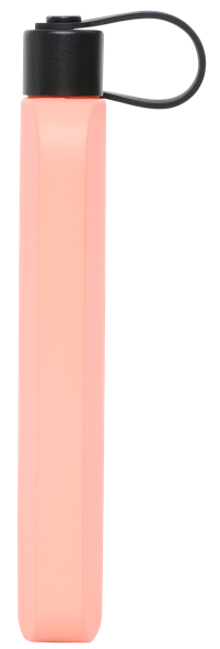 DRNK Steel flat water bottle, Coral Pink