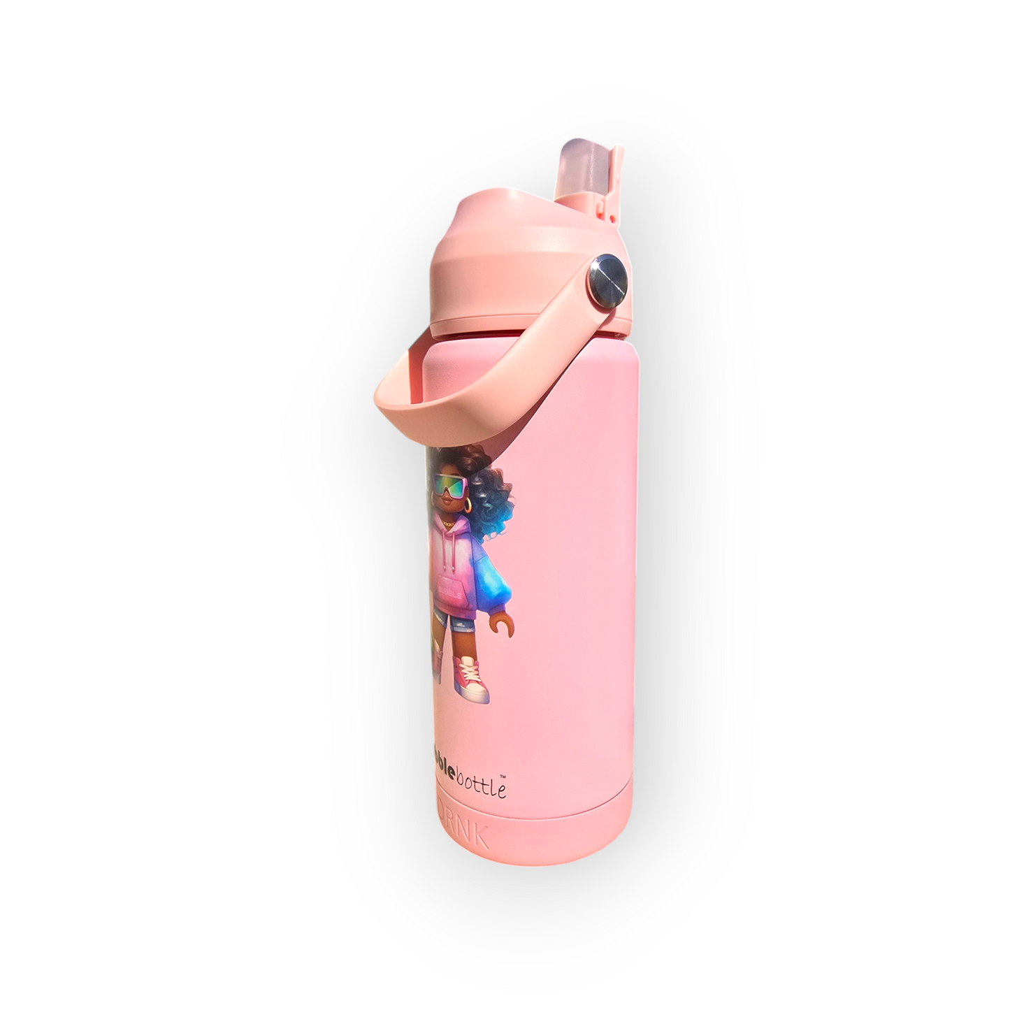 Bubblebottle Neon - Insulated Steel kids water bottle (550 ml)