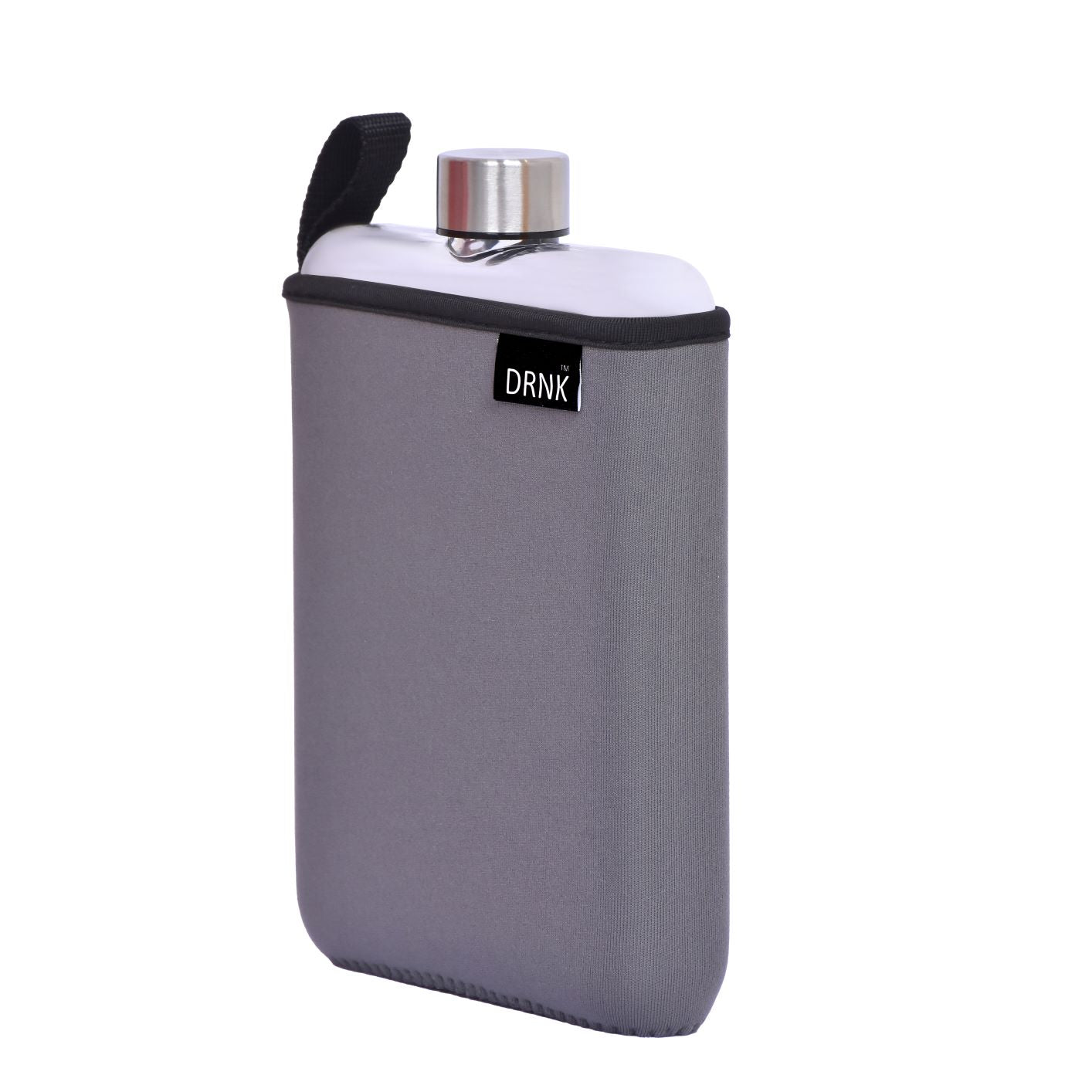 Tritan slim water bottle with Slate Grey sleeve  (500 ml)