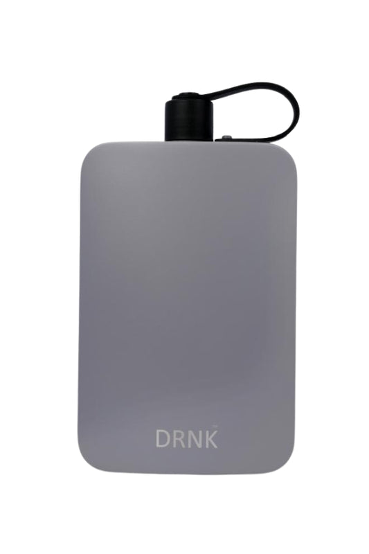 Stainless Steel slim water bottle - Gunmetal Grey (500 ml)