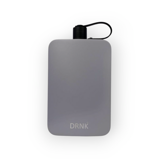 Stainless Steel slim water bottle - Gunmetal Grey (500 ml)